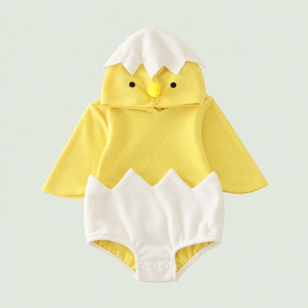 Disfraz de bebé de huevo de gallina