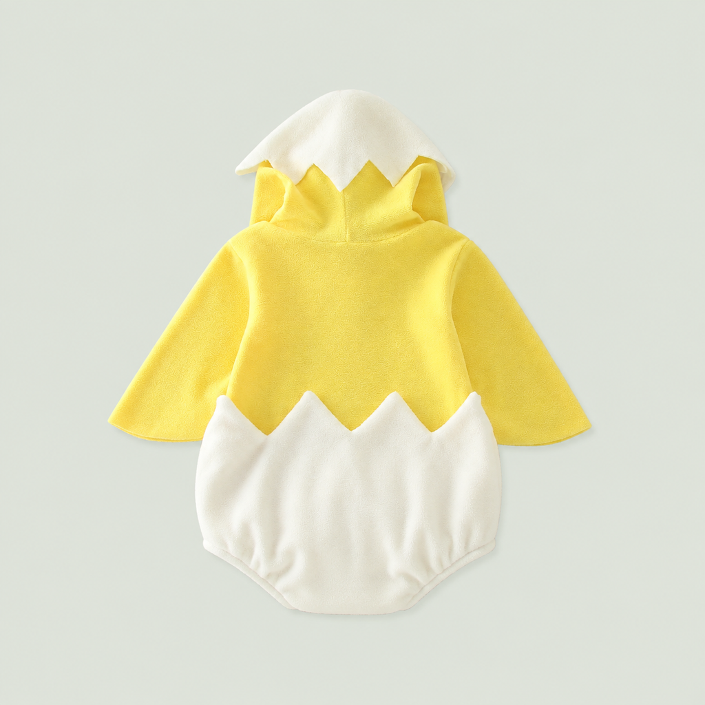 Disfraz de bebé de huevo de gallina