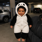 Disfraz de panda para bebé